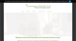 Desktop Screenshot of leamington-interdec.co.uk